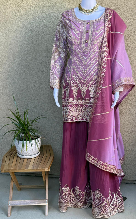 Gulnaar Palazzo Set