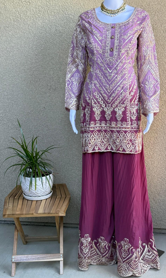 Gulnaar Palazzo Set