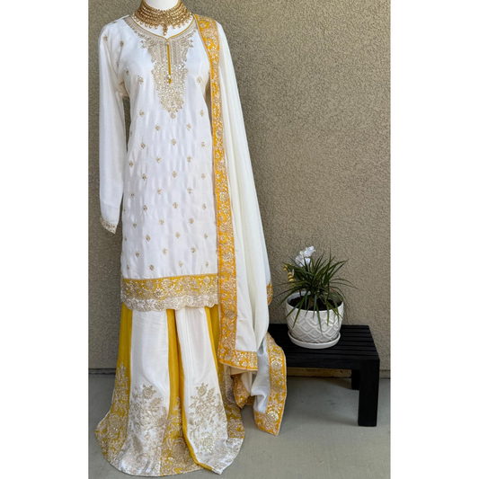Noor-e-Zar Sharara Set
